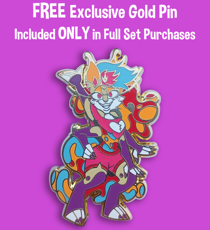 Beelzebub's Party Favors GACHAPON 2 Inch Hard Enamel Pins [RANDOM]