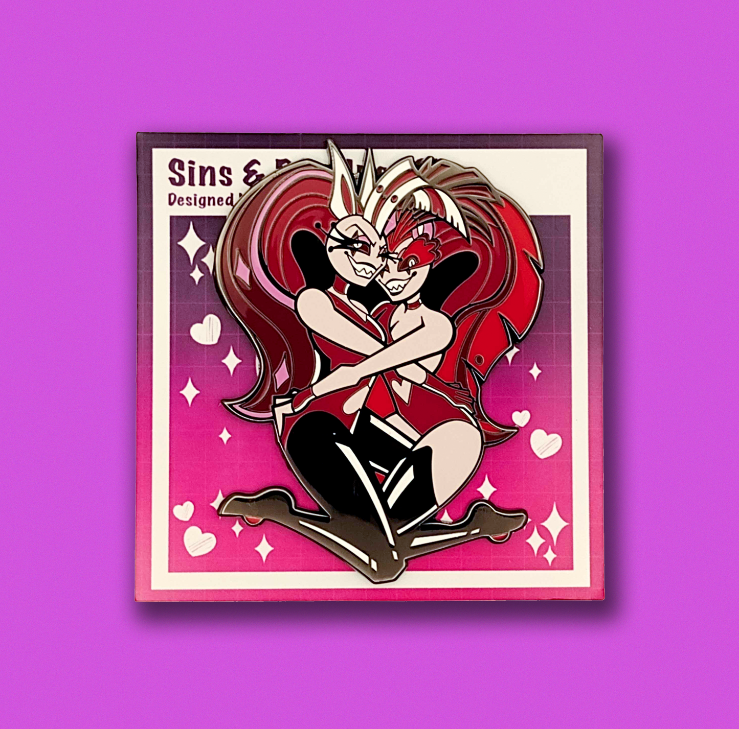 [B GRADE] Glitz and Glam 3 Inch Hard Enamel Pin