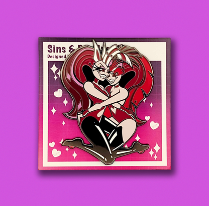 [B GRADE] Glitz and Glam 3 Inch Hard Enamel Pin