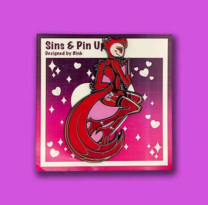 [B GRADE] Stolas 3 Inch Hard Enamel Pin