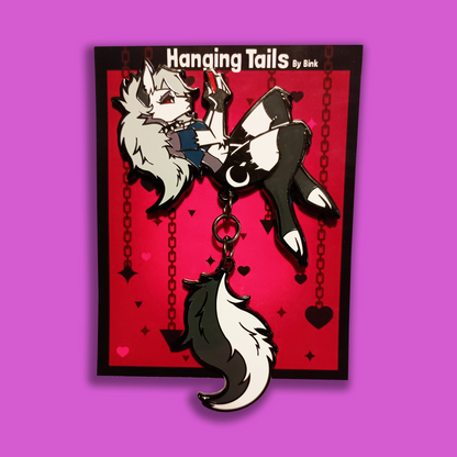 [B GRADE] Loona 2.5 Inch + Hanging Tail Hard Enamel Pin
